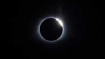 The Diamond ring phenomena is one of the most stunning sights to observe during a Total Solar Eclipse. Source: Canva